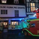 Santa and the Trumpton mini fire engine will be touring Melton Mowbray again from next week