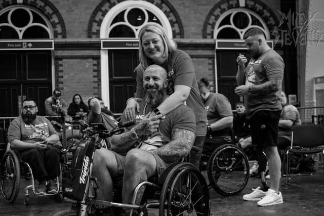 Founders of GB Disabled Strongman, Martin Tye and Beckie Ingram, who are bringing their event to Melton as part of Power in the Park