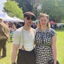 Simon Flavell and Emma Rose Gough wearing their vintage clothing at last year's 40s Weekend Melton Mowbray
