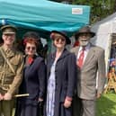 Some of the attendees dressed in period clothing at last year's 1940s Melton Mowbray event