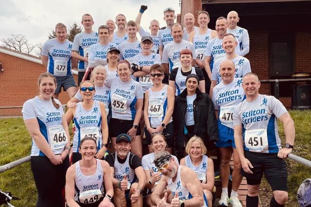 Stilton Striders members at the Kibworth6 race.