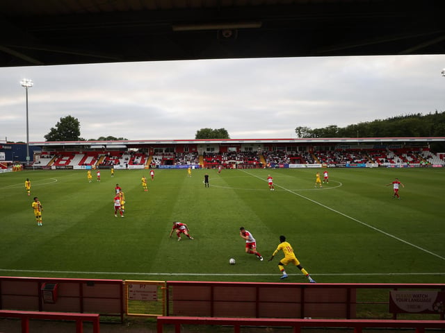 The Lamex Stadium has average crowds of 2,739 this season.
