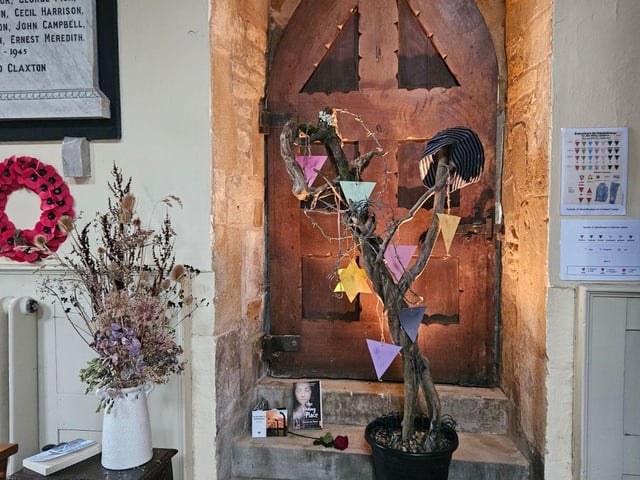 Tribute was paid to those who suffered and died in the Concentration Camps of WW2. Photo: S F Bradley