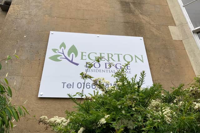 Egerton Lodge nursing home in Melton Mowbray