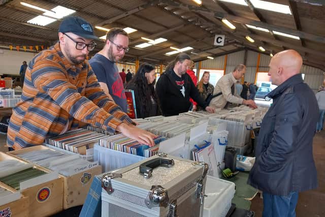 Melton Record Fair, which is being held again at the town's livestock market