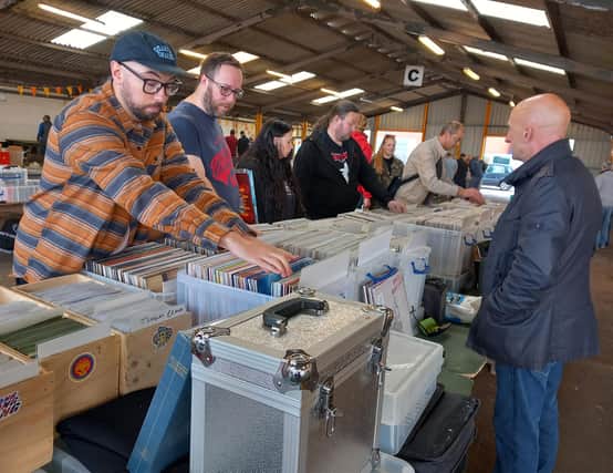Melton Record Fair, which is being held again at the town's livestock market