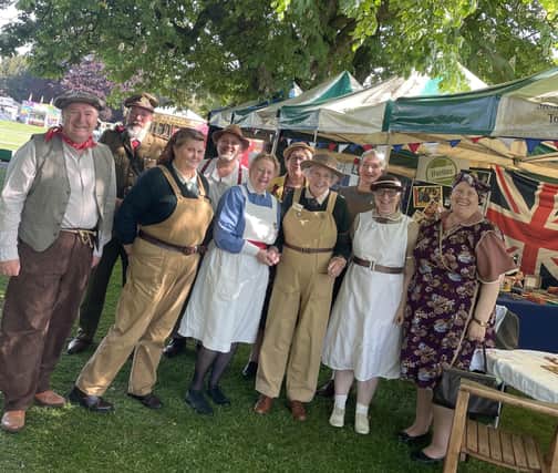 A photo from last year's 40s Weekend Melton Mowbray