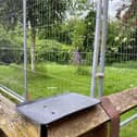 The now fenced-off site which has been earmarked for a new home on Navigation Close in Melton