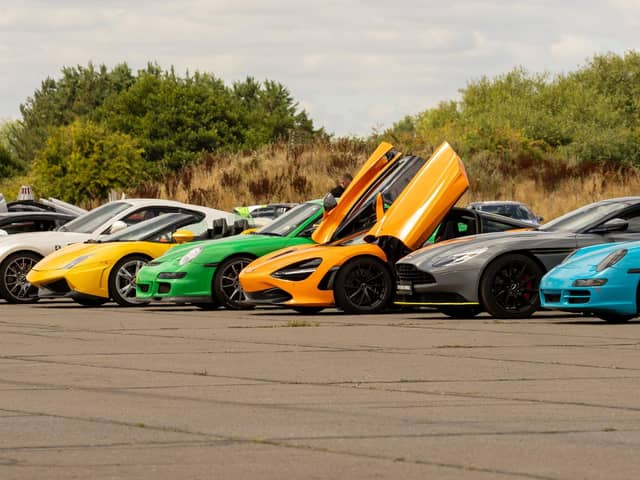 Cars available to drive include the Lamborghini Gallardo and many more