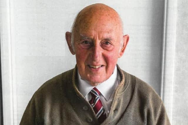 Roy Rayson, who has passed away aged 92