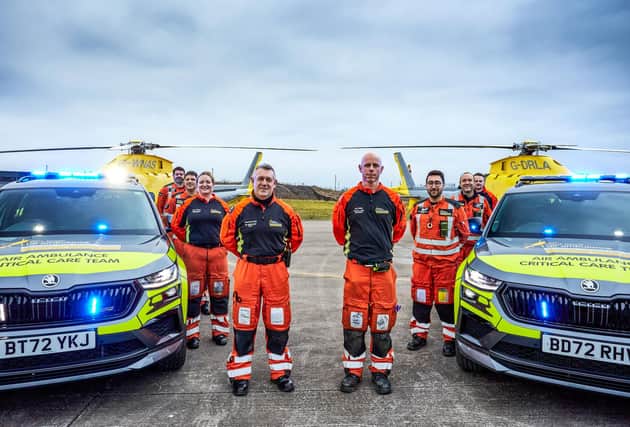 Paramedics who serve with the DLRAA and WNAA air ambulance services on lifesaving missions