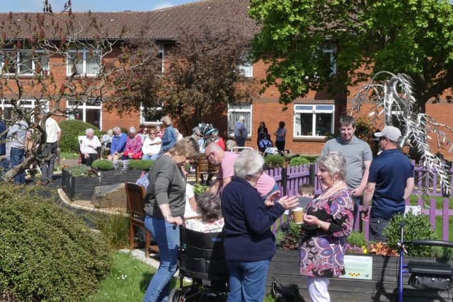 The first social event at Gretton Court, in Melton, since the Covid lockdowns