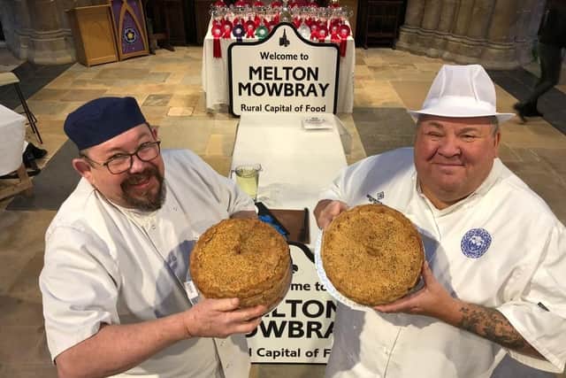 Hosting events like the British Pie Awards has helped Melton earn the title of Rural Capital of Food