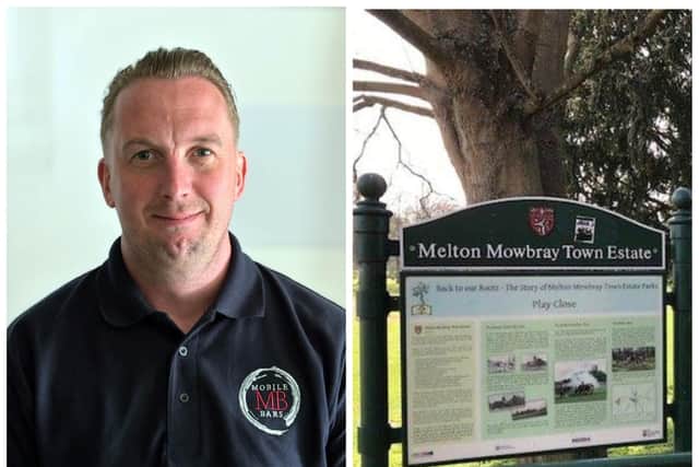 Matt Buckley's MB Bars and Events is the new official mobile bar supplier for Melton Mowbray Town Estate events