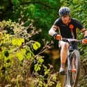 A riding flying on the Viking Challenge route this year