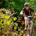 A riding flying on the Viking Challenge route this year