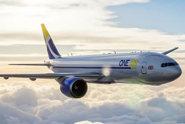 One Air's brand new 777 aircraft has joined the fleet based at East Midlands Airport