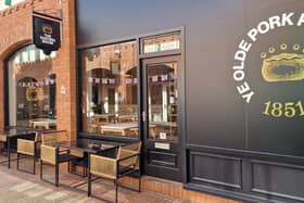 The Tasting Room at Ye Olde Pork Pie Shoppe in Melton Mowbray