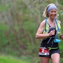 First lady finisher Louise Andrews from Kenilworth Runners
