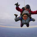 Rachel Cousen completes her fundraising skydive