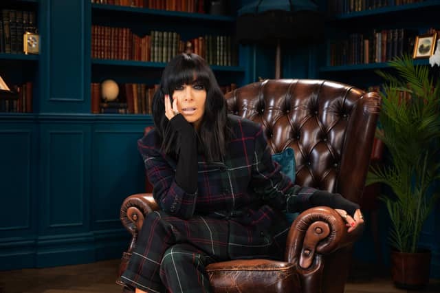 Claudia Winkleman hosts The Traitors.Photo: BBC/Studio Lambert/Cody Burridge.