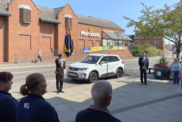 The service in Melton Mowbray to mark 80 years since Victory in Japan