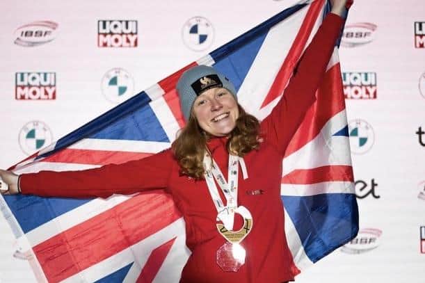 Amelia Coltman - ready for World Championships challenge in Lake Placid next week.
