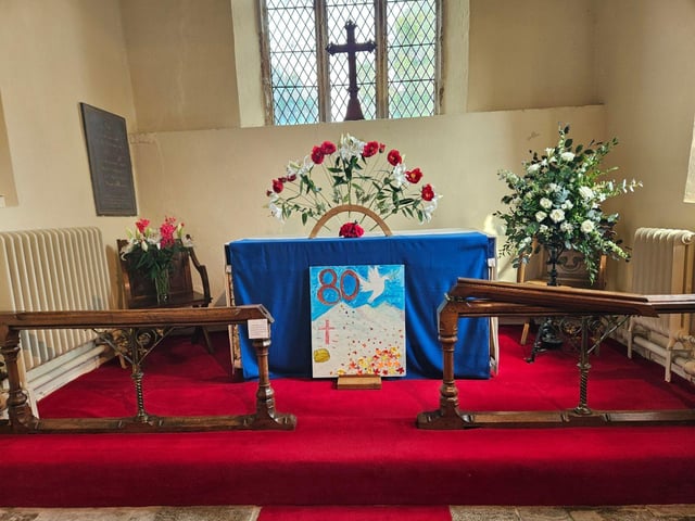Remembering 80 years since the end of WW2. Photo: S F Bradley