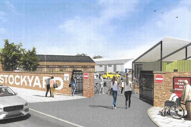 How Melton's multi-million-pound Stockyard will take place at the new proposed main entrance off Nottingham Road