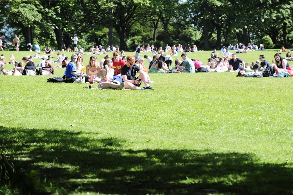 Sunny weather is set to hit England resulting in the first heat health alert of its kind