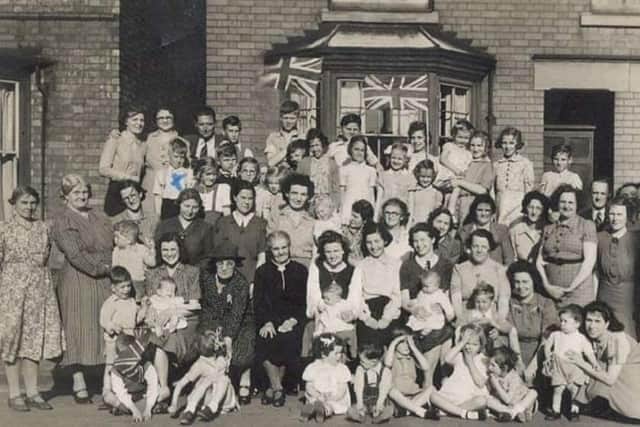 Brook Street resident celebrate VE Day in Melton in May 1945