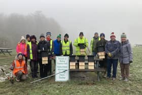 FOMCP show off their 6 new bat boxes