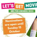 Deadline for nominations for Let's Get Moving Melton Awards 2023 is this Sunday