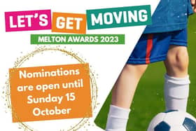 Deadline for nominations for Let's Get Moving Melton Awards 2023 is this Sunday