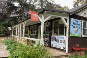 The vacant cafe building in Wilton Park which Melton Mowbray Town Estate wants to demolish