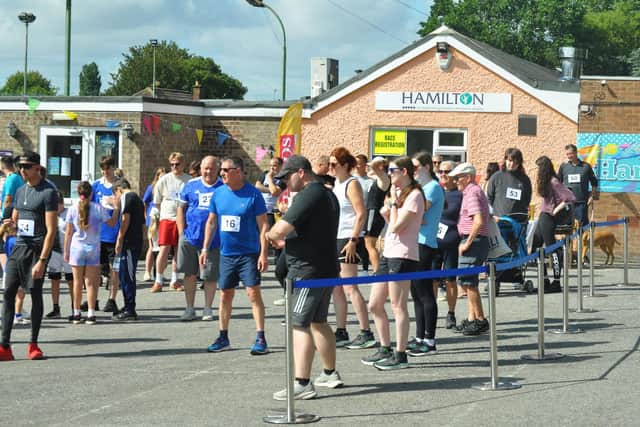 Participants lining up for the start of a previous Hamilton Fun Run event in Melton