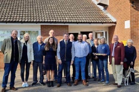 Attendees at the launch of the Conservative Farming Forum at Scalford village hall