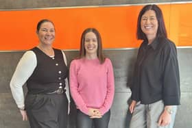 L-R Senior Marketing Manager, Helen Bevins; Centre Director, Michelle Menezes; Head of Operations, Kirsty Freudenreich