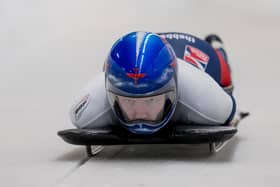 Amelia Coltman in World Cup action.