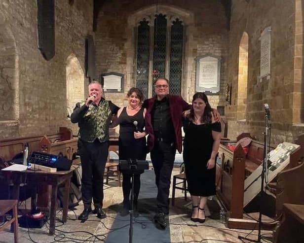The Melton Thespians performing at Hose Church