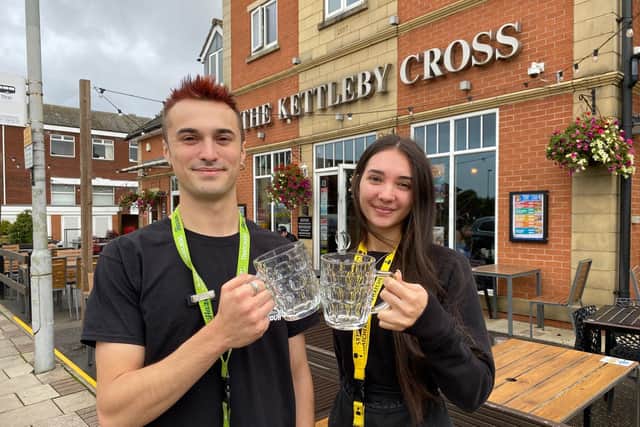The Kettleby Cross will be selling beer and food at January sales prices
