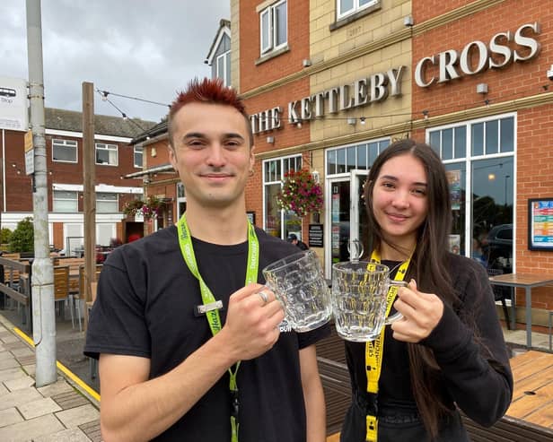 The Kettleby Cross will be selling beer and food at January sales prices