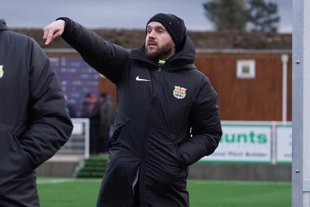 Melton Town boss Tom Manship.