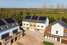 Some of the new homes at Coppers Meadow at Asfordby Hill