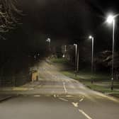 Street lighting in Melton Mowbray