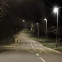 Street lighting in Melton Mowbray