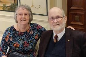 Peter and Barbara Simpson are celebrating their 60th wedding anniversary