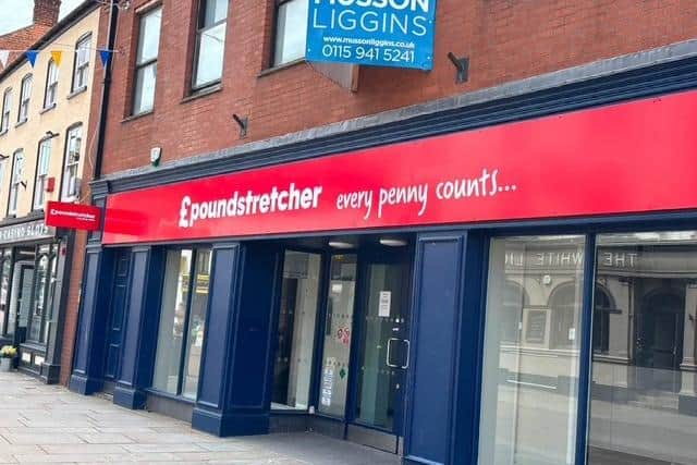 The Poundstretcher store set to open in Melton Mowbray on Friday