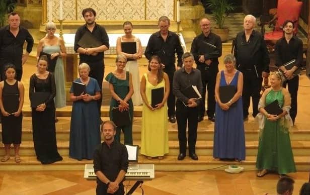 The Cutty Sark Singers, who to perform at the Burrough church