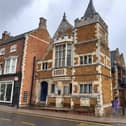 Colles Hall, in Burton Street, Melton Mowbray, which is up for sale